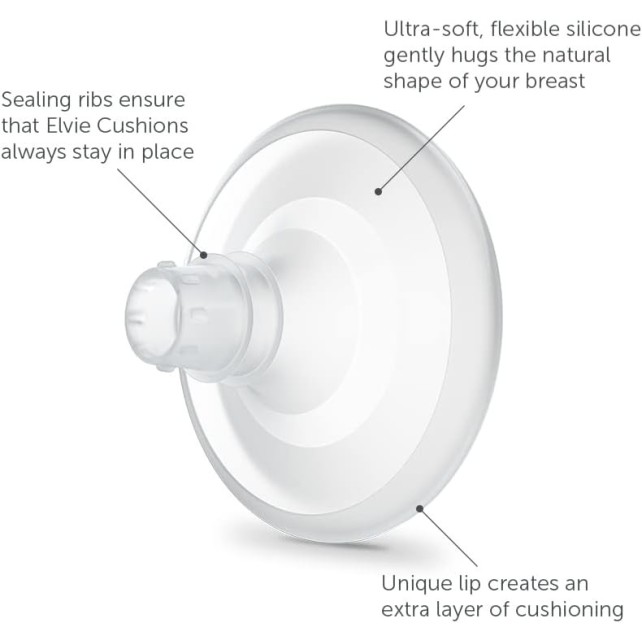 Elvie Pump / Elvie Stride Coussins Réducteurs - S 15mm (pack de 2)