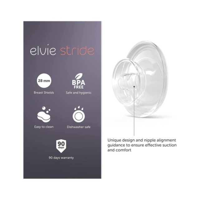 Pack de 2 téterelles 24mm pour Elvie Stride