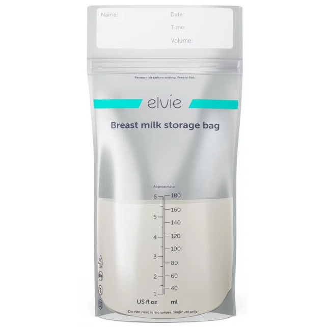 Elvie Breastmilk Storage Bags (100-Pack)