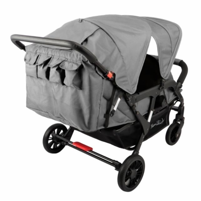 Poussette 4 places Lidoo Lite Dark Grey
