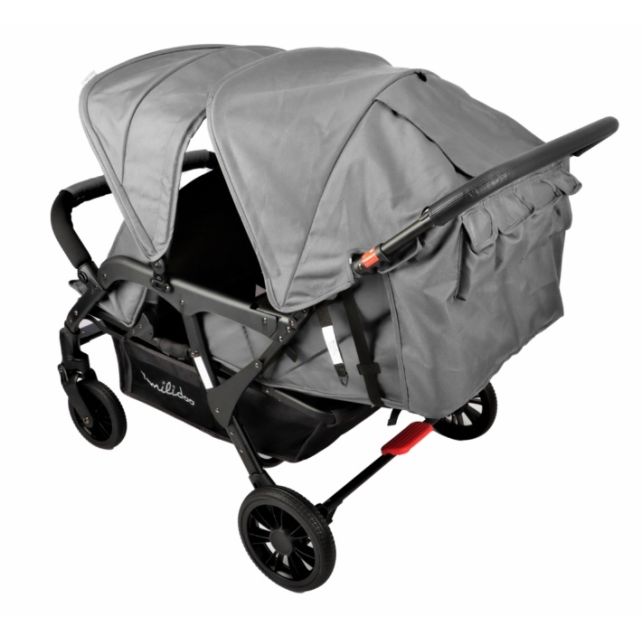 Poussette 4 places Lidoo Lite Dark Grey