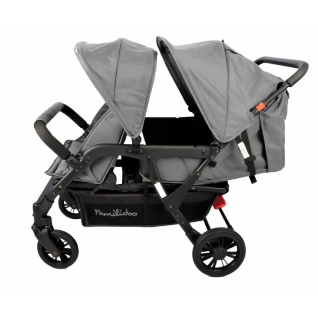 Poussette 4 places Lidoo Lite Dark Grey
