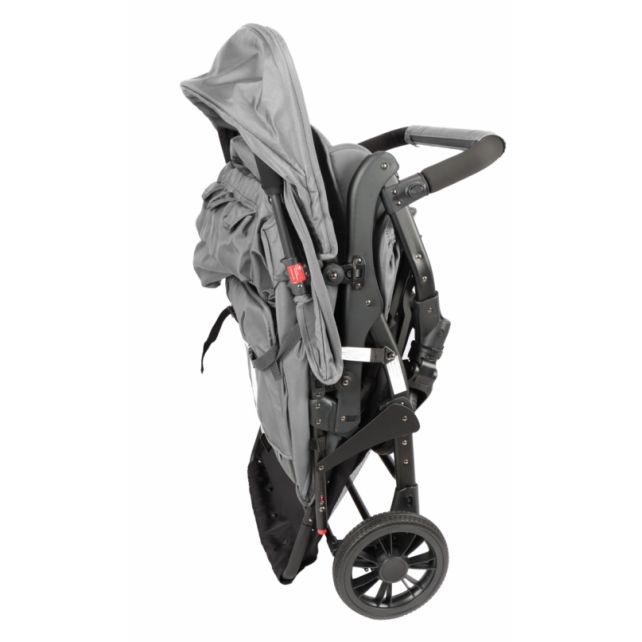Poussette 4 places Lidoo Lite Dark Grey