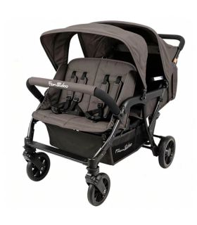 Poussette 4 places Lidoo Lite Dark Grey