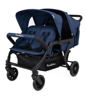 Poussette 4 places Lidoo Lite Slate Blue