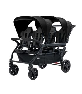 Poussette 6 places Assises Réversibles DSP6 Black