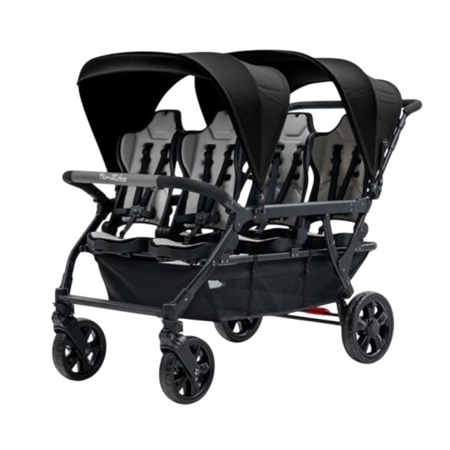 Poussette 6 places Assises Réversibles DSP6 Grey
