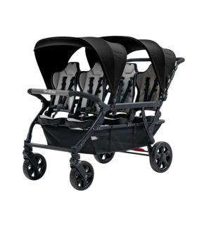 Poussette 6 places Assises Réversibles DSP6 Grey