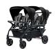 Poussette 6 places Assises Réversibles DSP6 Grey