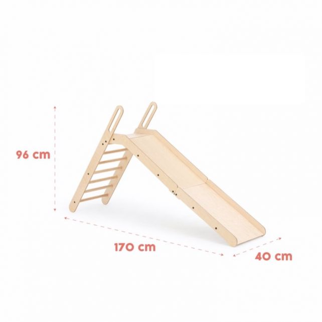 Toboggan pliable Slideme Mamatoyz - Naturel